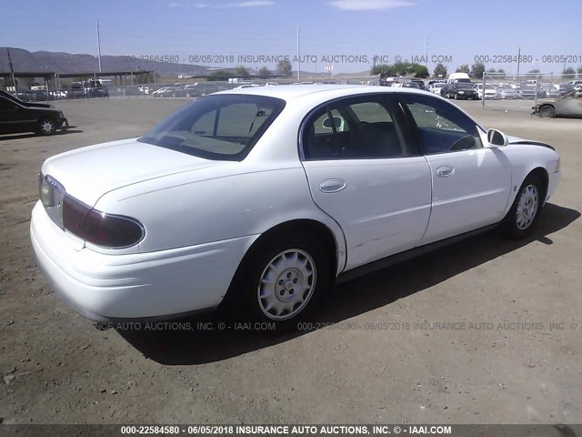 1G4HR54K7YU333121 - 2000 BUICK LESABRE LIMITED WHITE photo 4