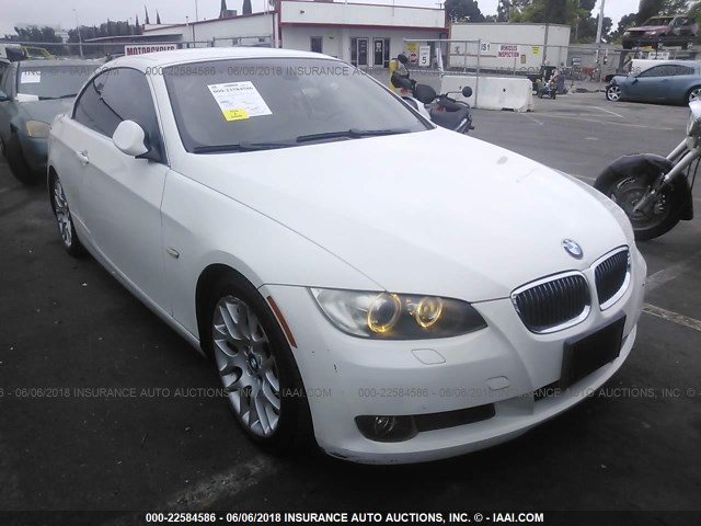 WBAWR33508P153695 - 2008 BMW 328 I SULEV WHITE photo 1