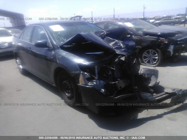 4T4BF1FK4DR306544 - 2013 TOYOTA CAMRY L/SE/LE/XLE BLACK photo 1