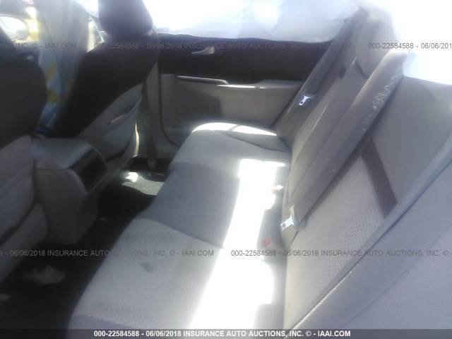 4T4BF1FK4DR306544 - 2013 TOYOTA CAMRY L/SE/LE/XLE 黑色 照片 8