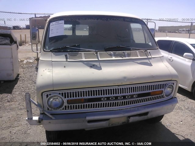 B22AE1U318424 - 1971 DODGE VAN CREAM photo 6