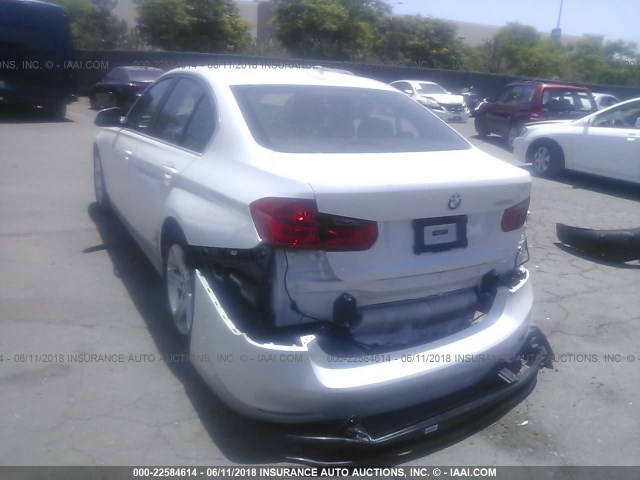WBA3C1C54FP851460 - 2015 BMW 328 I SULEV WHITE photo 3