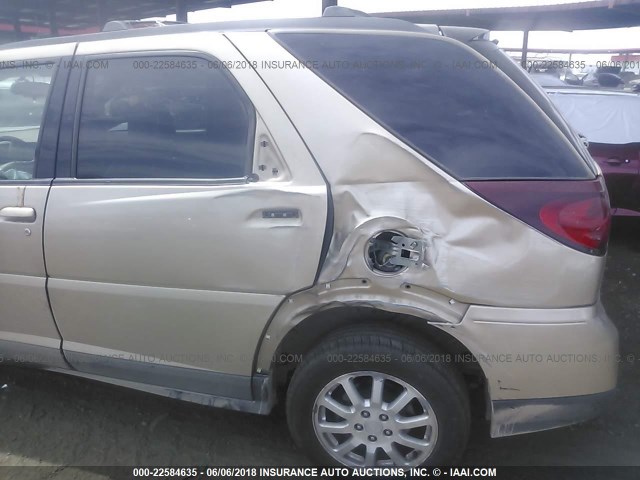 3G5DA03L06S665719 - 2006 BUICK RENDEZVOUS CX/CXL Champagne photo 6