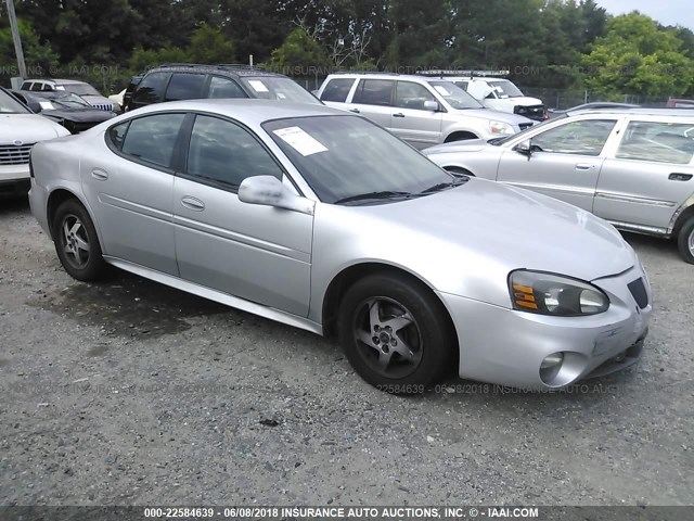 2G2WP542041356185 - 2004 PONTIAC GRAND PRIX GT SILVER photo 1