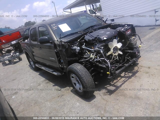 5TEJU4GN5AZ711888 - 2010 TOYOTA TACOMA DOUBLE CAB PRERUNNER GOLD photo 1