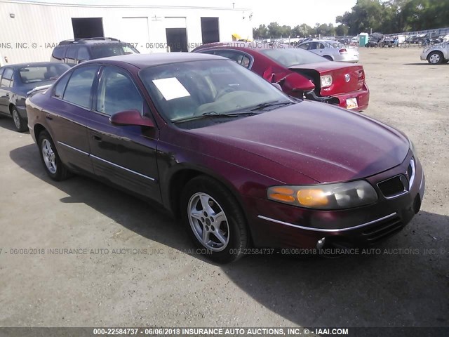 1G2HX54K0Y4227981 - 2000 PONTIAC BONNEVILLE SE BURGUNDY photo 1