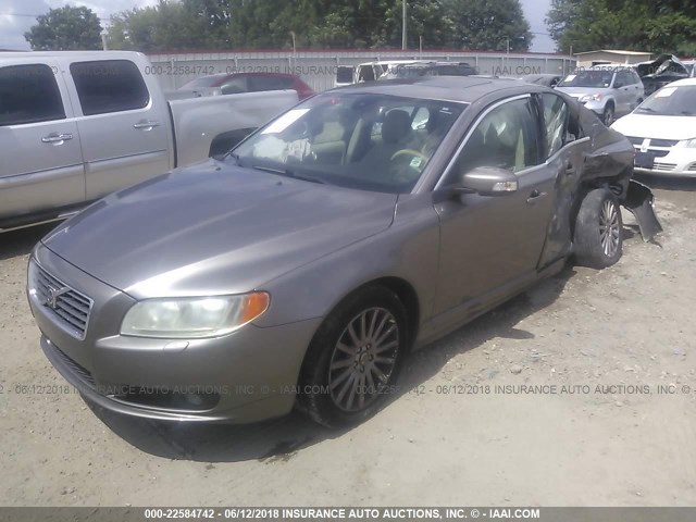 YV1AS982381065529 - 2008 VOLVO S80 3.2 BEIGE photo 2