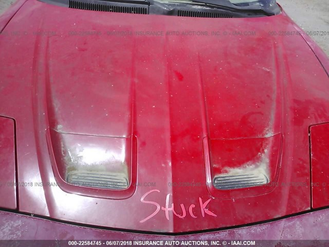 2G2FS22S5R2243933 - 1994 PONTIAC FIREBIRD RED photo 10