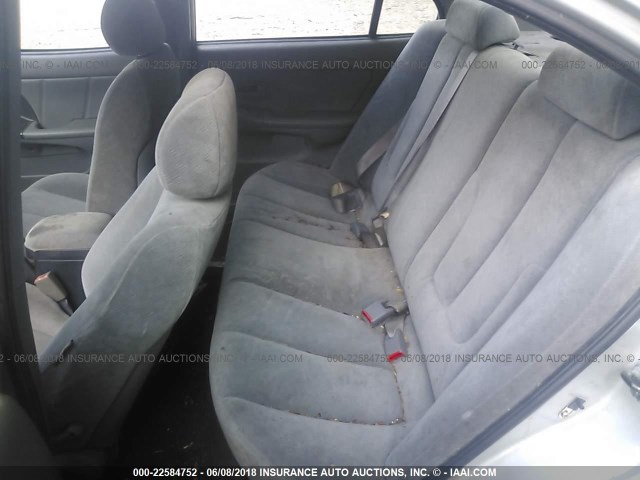 KMHDN46D64U818296 - 2004 HYUNDAI ELANTRA GLS/GT SILVER photo 8