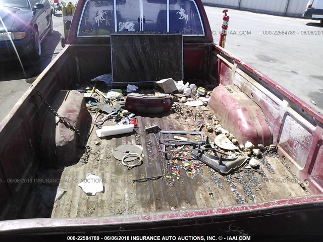 JT4RN70D3H0042808 - 1987 TOYOTA PICKUP XTRACAB RN70 DLX RED photo 8