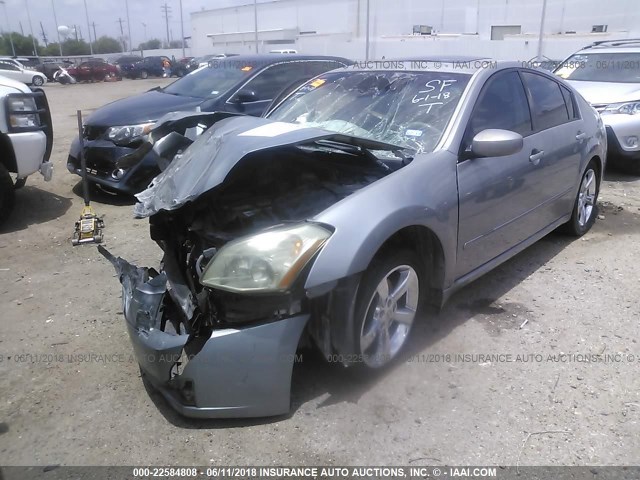 1N4BA41E37C807036 - 2007 NISSAN MAXIMA SE/SL GRAY photo 2