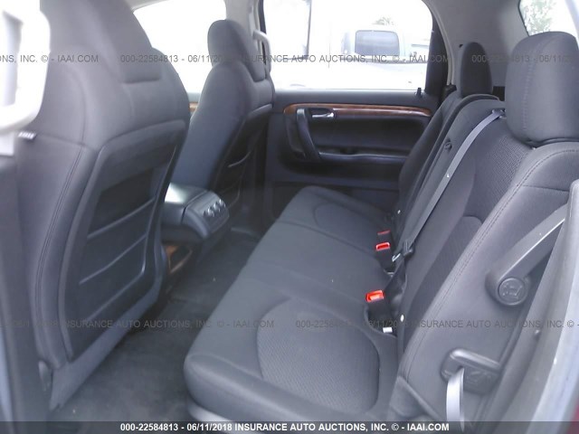 5GZEV237X8J288822 - 2008 SATURN OUTLOOK XR წითელი ფოტო 8