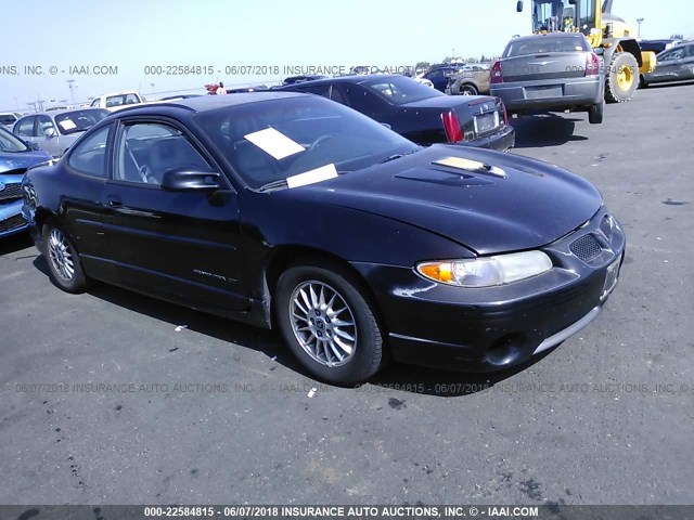 1G2WP12K41F173498 - 2001 PONTIAC GRAND PRIX GT BLACK photo 1