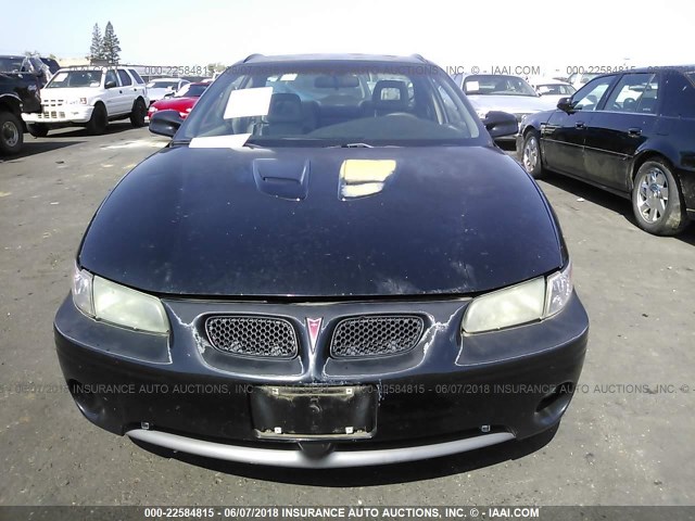 1G2WP12K41F173498 - 2001 PONTIAC GRAND PRIX GT BLACK photo 6