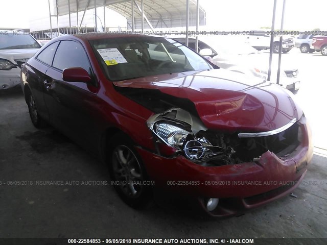 4T1CE38P86U683399 - 2006 TOYOTA CAMRY SOLARA SE/SLE წითელი ფოტო 1