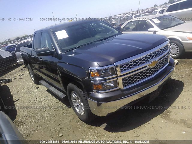 1GCRCREC7EZ257908 - 2014 CHEVROLET SILVERADO C1500 LT BLACK photo 1