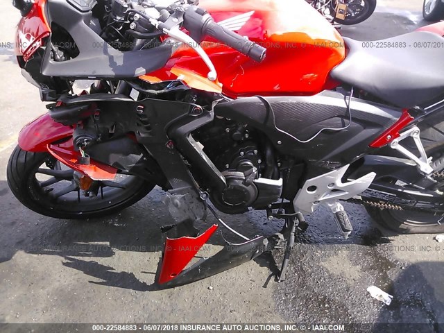 MLHPC4413D5002654 - 2013 HONDA CBR500 R RED photo 9