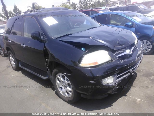 2HNYD18812H522023 - 2002 ACURA MDX TOURING BLACK photo 1