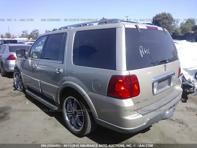 5LMFU27RX4LJ24045 - 2004 LINCOLN NAVIGATOR GOLD photo 3