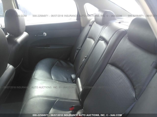 2G4WN58C681161942 - 2008 BUICK LACROSSE SUPER SERIES RED photo 8