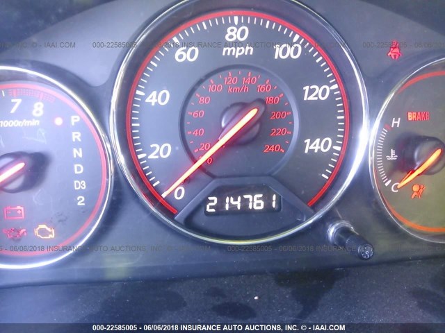 1HGEM229X3L062270 - 2003 HONDA CIVIC EX BLACK photo 7