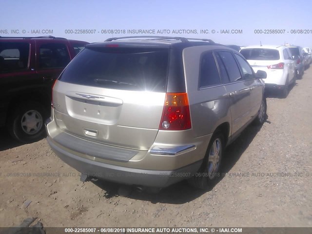 2C4GM68465R274510 - 2005 CHRYSLER PACIFICA TOURING GOLD photo 4