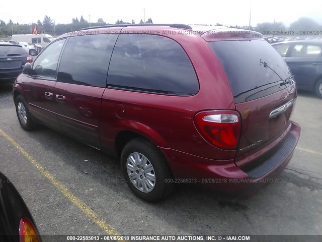 2A4GP44RX7R248745 - 2007 CHRYSLER TOWN & COUNTRY LX RED photo 3