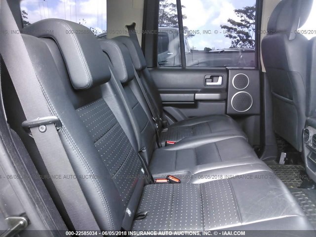 SALAD25486A385156 - 2006 LAND ROVER LR3 SE GRAY photo 8