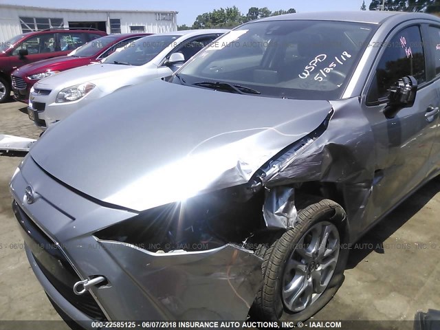 3MYDLBZV9GY131397 - 2016 TOYOTA SCION IA SILVER photo 6