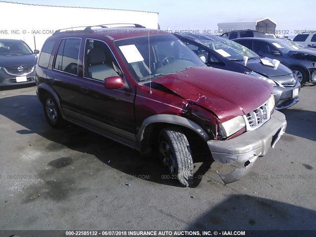 KNDJB7234X5594099 - 1999 KIA SPORTAGE RED photo 1