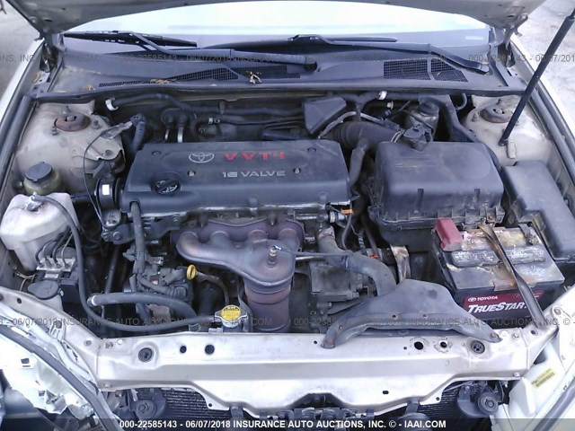 4T1BE32K75U026648 - 2005 TOYOTA CAMRY LE/XLE/SE თაფლისფერი ფოტო 10