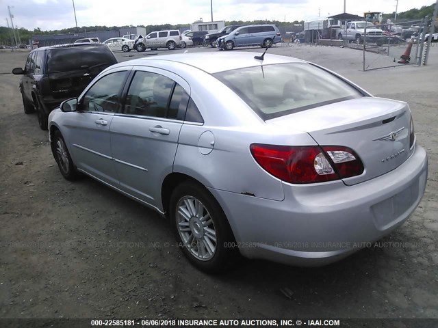 1C3LC56K47N529074 - 2007 CHRYSLER SEBRING TOURING SILVER photo 3