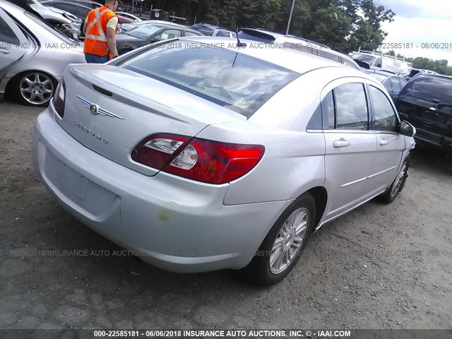 1C3LC56K47N529074 - 2007 CHRYSLER SEBRING TOURING SILVER photo 4