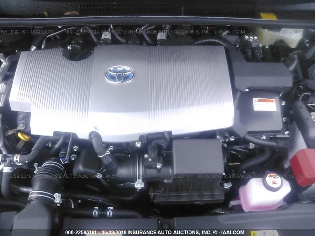 JTDKARFP0J3071732 - 2018 TOYOTA PRIUS PRIME  灰色 照片 10