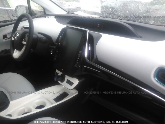 JTDKARFP0J3071732 - 2018 TOYOTA PRIUS PRIME  灰色 照片 5