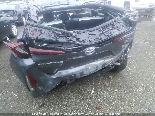 JTDKARFP0J3071732 - 2018 TOYOTA PRIUS PRIME  灰色 照片 6