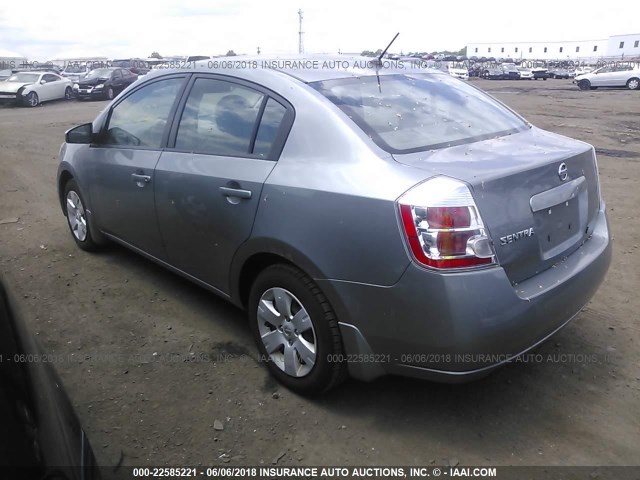 3N1AB61E28L737584 - 2008 NISSAN SENTRA 2.0/2.0S/2.0SL SILVER photo 3