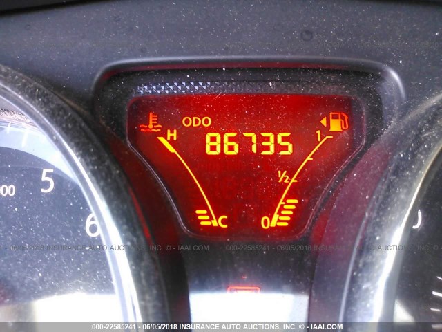 3N1CE2CP0EL432619 - 2014 NISSAN VERSA NOTE S/S PLUS/SV/SL BLACK photo 7