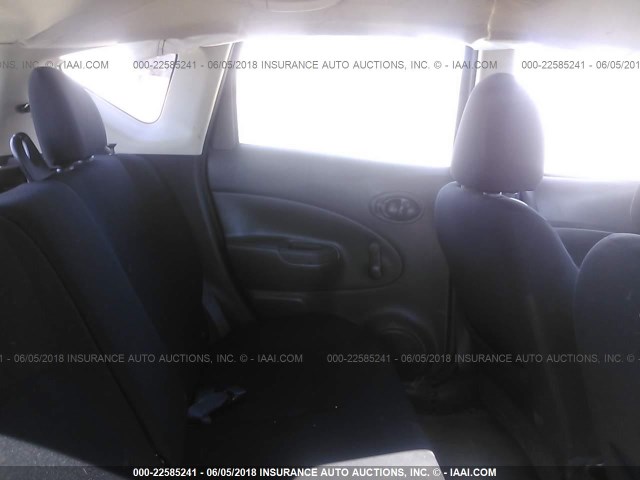 3N1CE2CP0EL432619 - 2014 NISSAN VERSA NOTE S/S PLUS/SV/SL BLACK photo 8