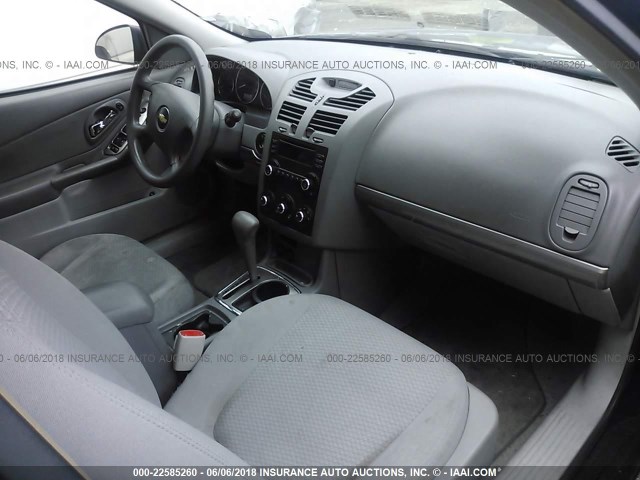 1G1ZS51F36F224640 - 2006 CHEVROLET MALIBU LS 蓝色 照片 5