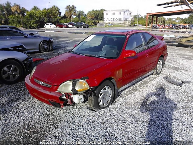 1HGEJ8248VL048659 - 1997 HONDA CIVIC EX RED photo 2