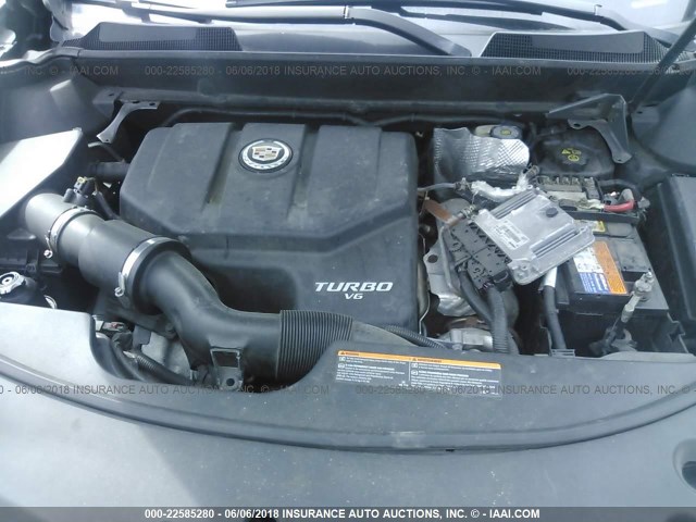 3GYFNJE48AS632245 - 2010 CADILLAC SRX PERFORMANCE COLLECTION Сұр фото 10