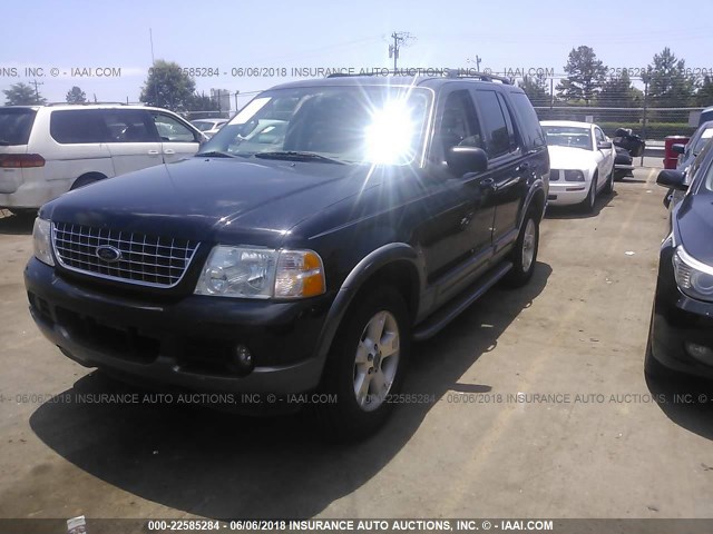 1FMZU73K53UB22251 - 2003 FORD EXPLORER XLT/XLT SPORT/NBX BLACK photo 2