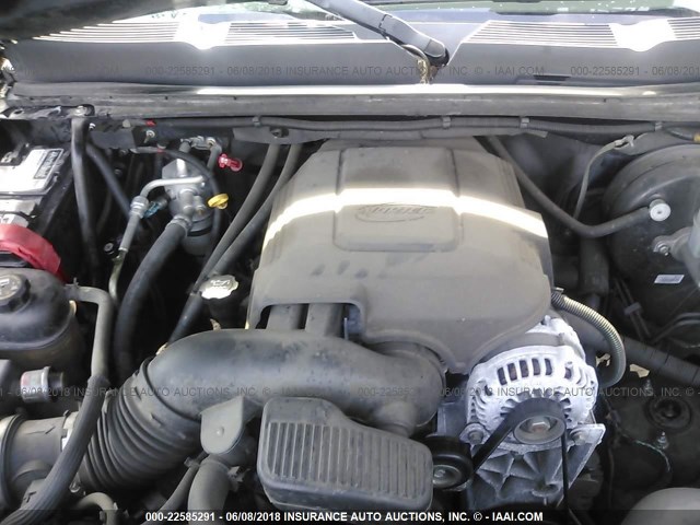 1GCEC14CX7Z575803 - 2007 CHEVROLET SILVERADO C1500 Navy photo 10