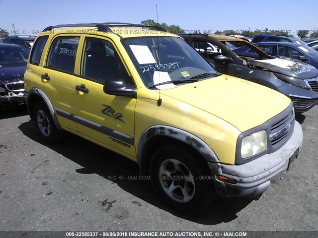 2CNBJ734036900109 - 2003 CHEVROLET TRACKER ZR2 YELLOW photo 1