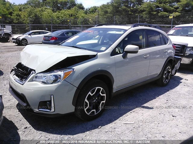 JF2GPABCXGH345802 - 2016 SUBARU CROSSTREK PREMIUM Жасыл фото 2