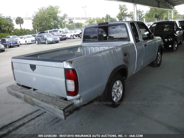 1N6DD26S3YC334928 - 2000 NISSAN FRONTIER KING CAB XE SILVER photo 6