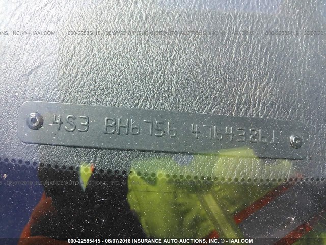 4S3BH675647643861 - 2004 SUBARU LEGACY OUTBACK AWP 银色 照片 9