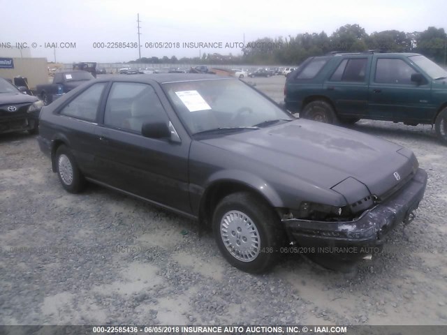 1HGCA5349HA039666 - 1987 HONDA ACCORD LXI GRAY photo 1