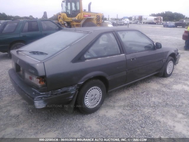 1HGCA5349HA039666 - 1987 HONDA ACCORD LXI GRAY photo 4